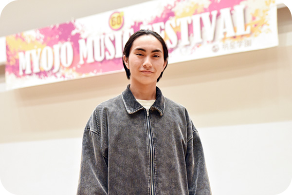 11年 音楽祭副委員長 家成竜優人さん