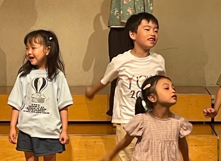 1年生　「かばくん」朗読発表会
