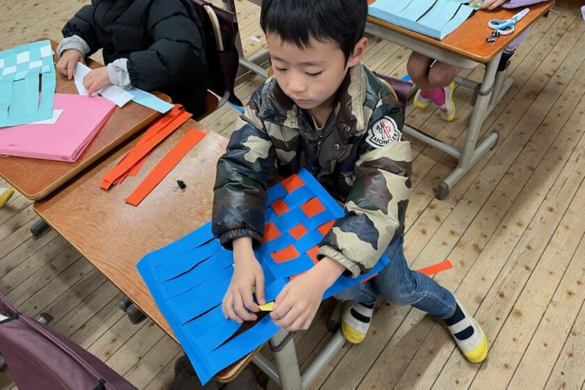 １年生　総合「バッグづくり」