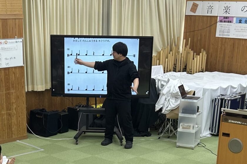 3年生　音楽　リズムと歌♪