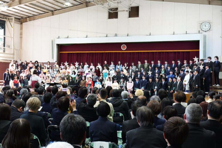 2025年度　卒業式〜卒業生のことば