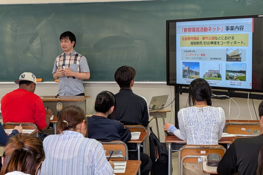 12年「総合」―『問いからはじめる未来学～SDGｓのその先を探るプロジェクト』授業報告①　―　第1弾のゲストが登場！！
